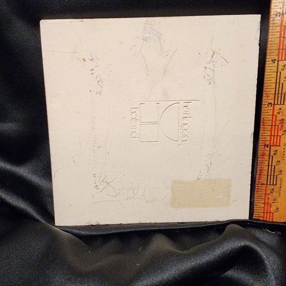 Vintage Harlingen Holland Delft Tile: Cow - Picture 4 of 5